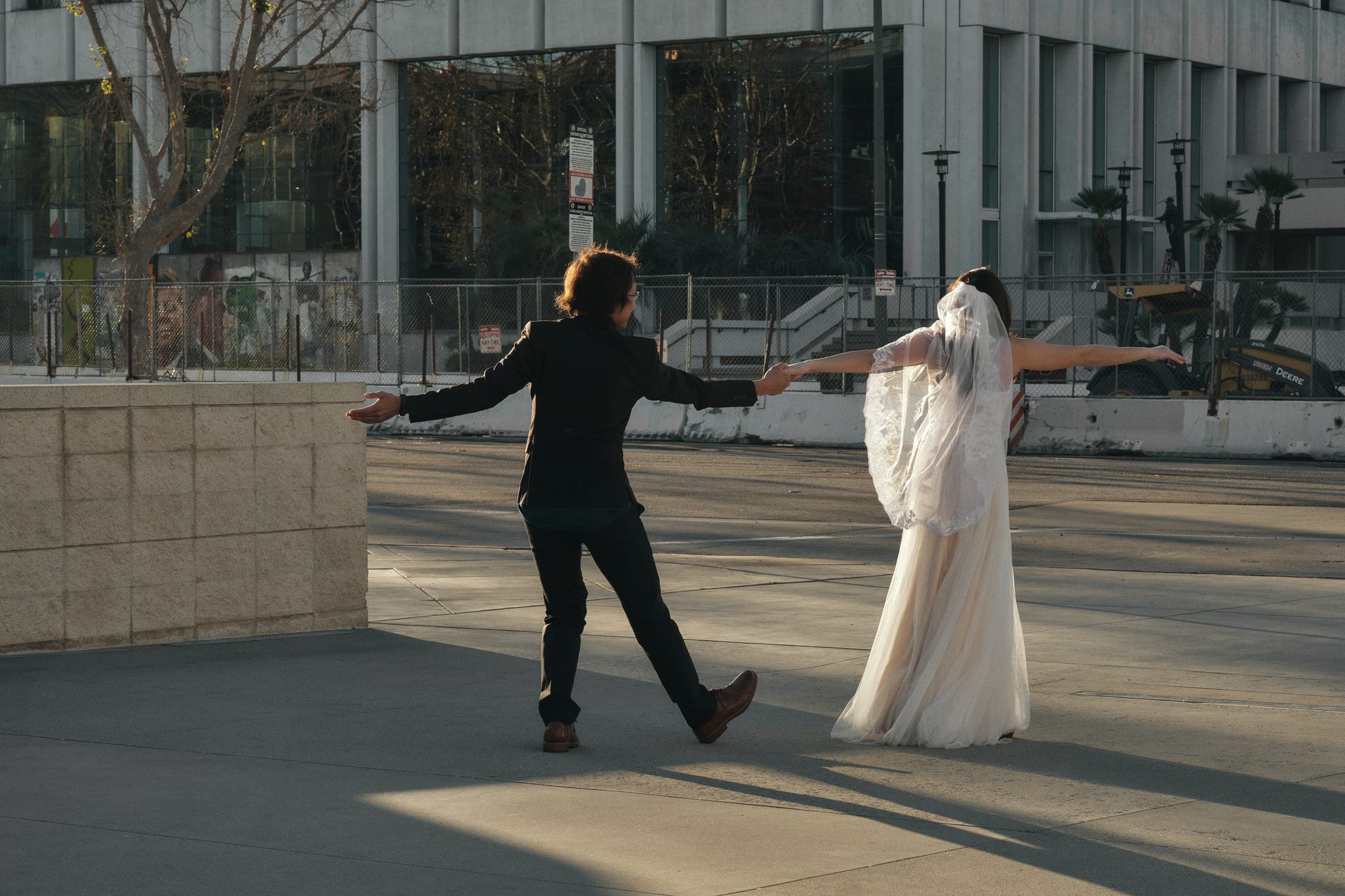 Quang & Hien — LACMA — pre-wedding photography in Downtown Los Angeles, CA — photo 4