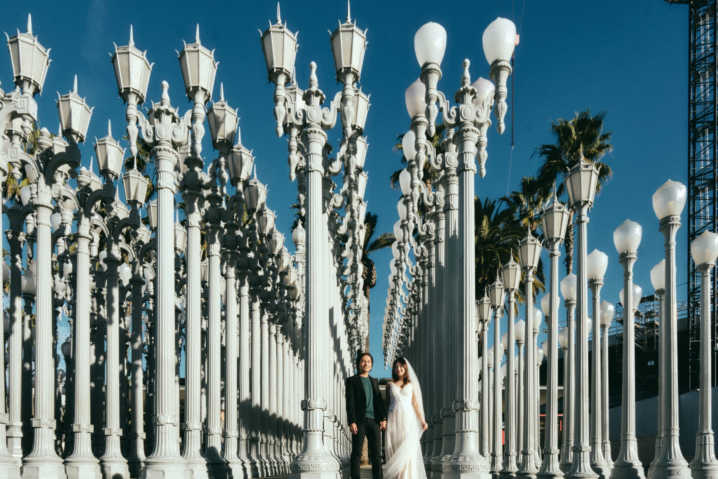 Quang & Hien — LACMA — pre-wedding photography in Downtown Los Angeles, CA — photo 18