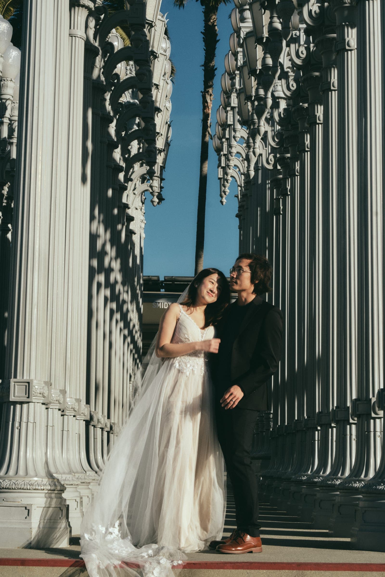 Quang & Hien — LACMA — pre-wedding photography in Downtown Los Angeles, CA — photo 21