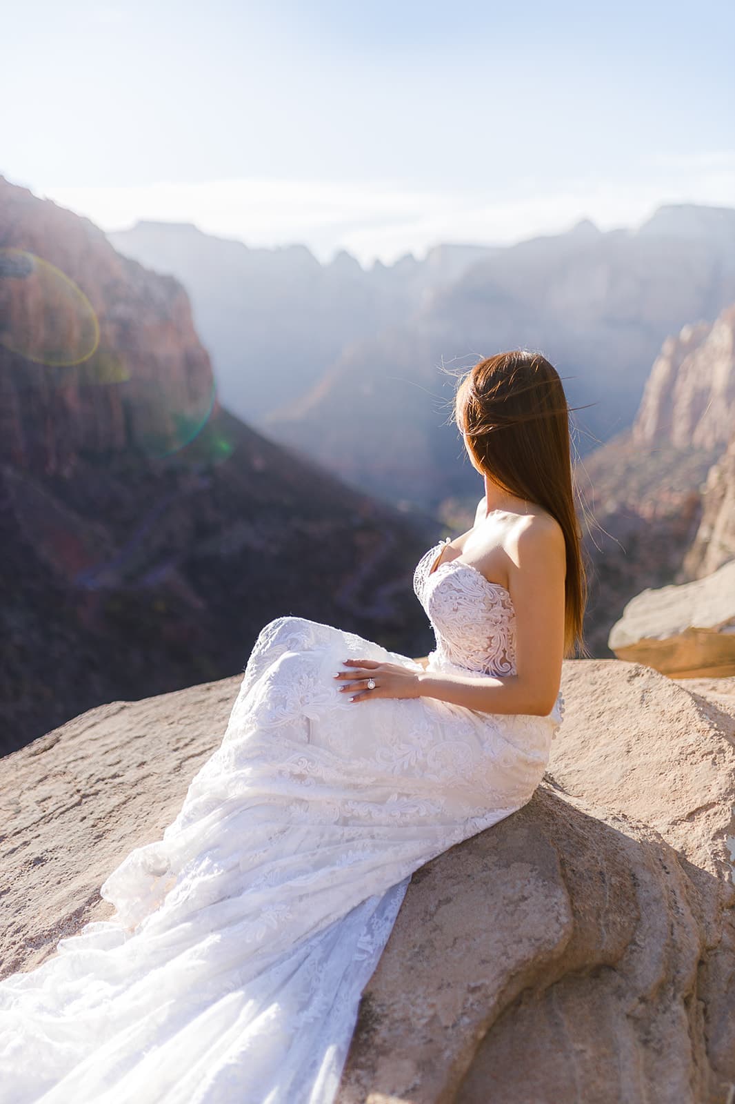 Yen & Jaden — Zion Overlook Scene — photo 2