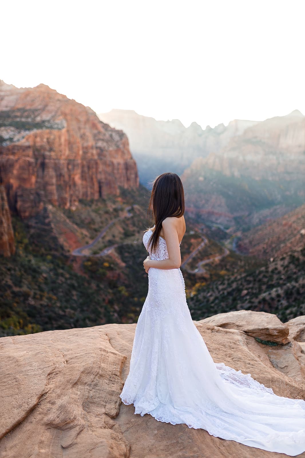 Yen & Jaden — Zion Overlook Scene — photo 33